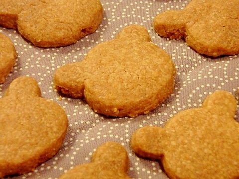 材料3つ★卵・乳不使用★ココナッツオイルクッキー